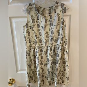 Short birdcage dress